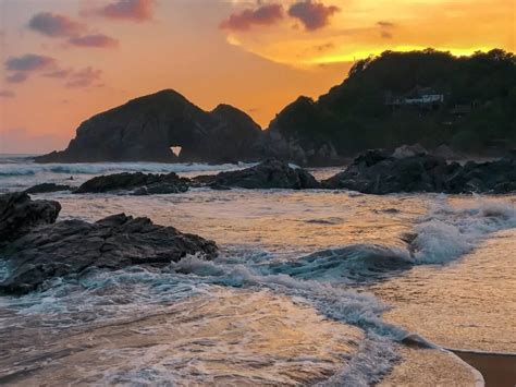 Getting naked in Zipolite, Mexico